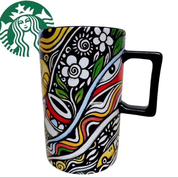 Starbucks 2018 Laolu Senbanjo 12 oz 2018 Mug - Picture 1 of 6